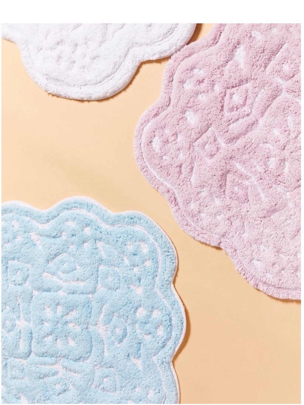 Anthropologie Mosaic Tile Bath Mat